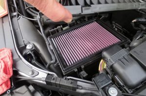 air filter fixing