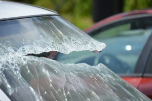windshield break